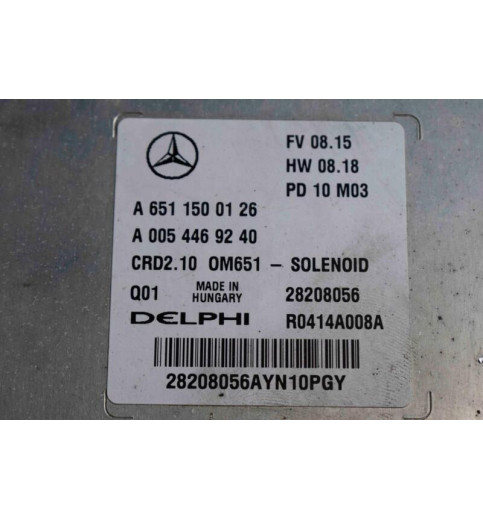 Mercedes-Benz Mercedes W212 SET ECU A6511500126 A0054469240 A2075450108  -8337- ECUs & Steuergeräte