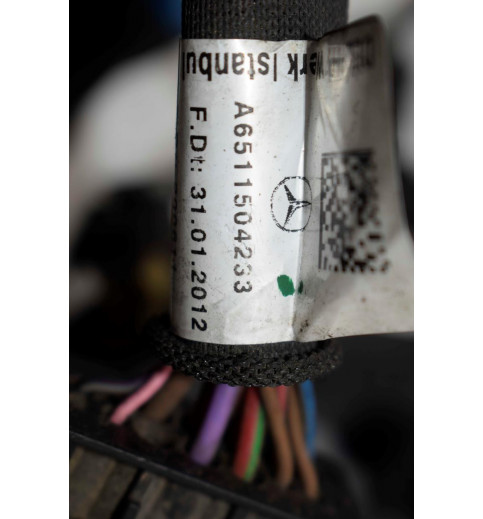 Mercedes Mercedes Motorkabelbaum  A6511591025 A6511504233 -8560- Kabel, Kabelbäume & Steckverbinder