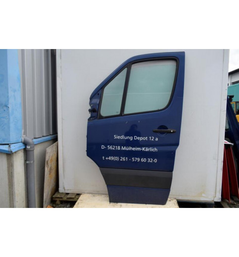 Mercedes-Benz Mercedes Sprinter W906 VW Crafter Tür Fahrertür vorne links Blau -8567- Türen & Türenbleche