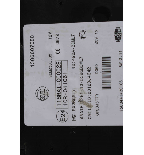 1386607080 Fiat Ducato Peugeot Boxer Jamper Sicherungskasten  -8648-