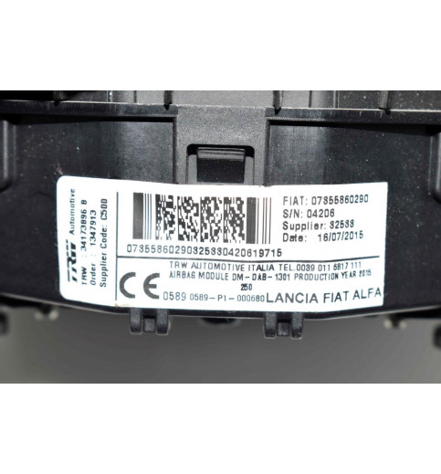 Peugeot Peugeot Boxer Airbagmodul  07355860290 -8661- Airbags