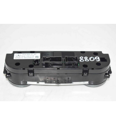 Mercedes-Benz Mercedes W204 Klimabedienteil A2048304190  -8809- Schalter, Kontrollelemente & Zündschlösser