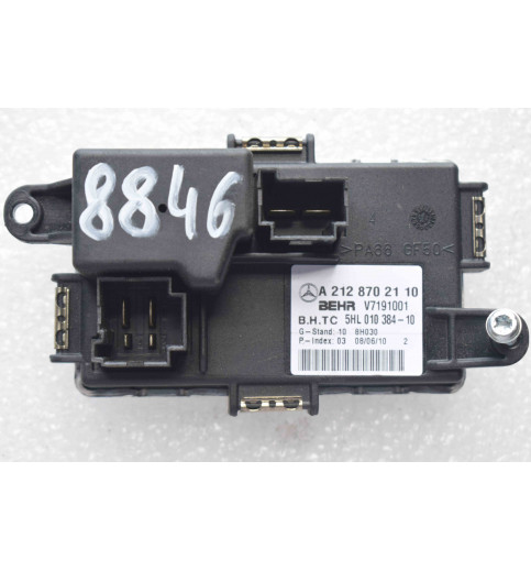  A2128702110 Mercedes W212 E-Klasse Gebläse Motor Steuergerät  