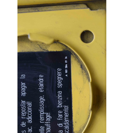 Mercedes-Benz Sprinter W901,W902,W903,W904,W905 Tankdeckel Tankklappe Gelb   -8949- Tankdeckel