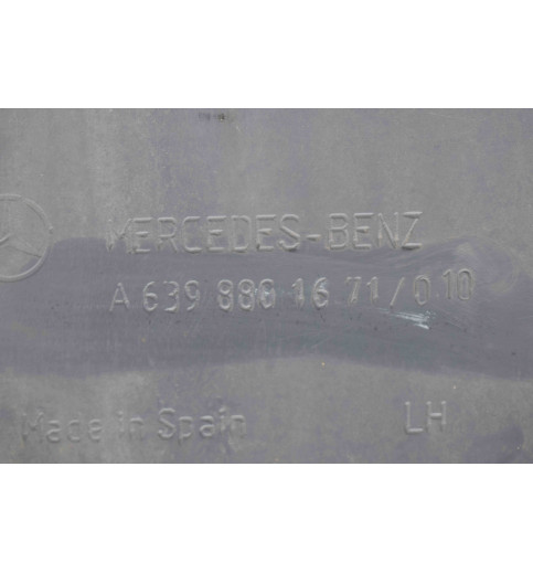 A6398801671 Mercedes Vito W639 Stoßstangeecke hinten   -9183-