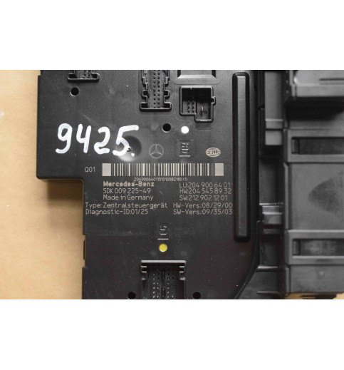 A2049006401 Mercedes W204 C-Klasse Sicherungskasten SAM Modul  -9425-