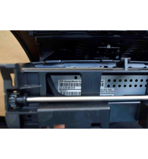 Mercedes-Benz Mercedes W204 Bildschirm A2046801231 2048205497   -9471- ECUs & Steuergeräte