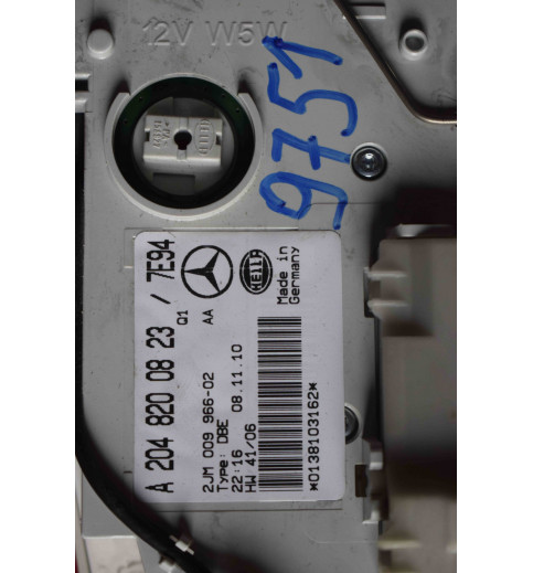 A2048200823 Mercedes C-Klasse W204 Innenraumleuchte  -9751-