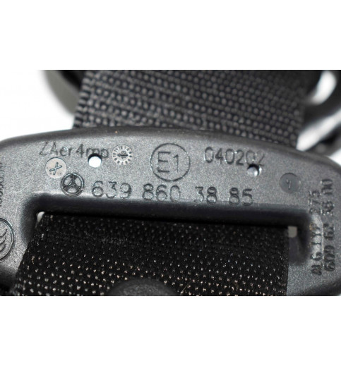 A6398603885 Mercedes Vito W639 Sicherheitsgurt Vorne Links  -9583-