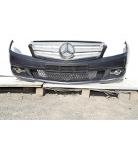 Mercedes W204 C220 Stoßstange + Grill Gitter Farbe C-755  A2048850025 -9728-