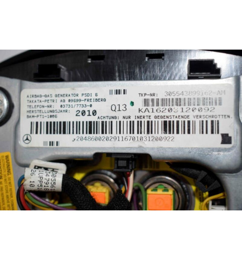 Mercedes-Benz Mercedes W204  Airbagmodul  A2048600202 -9735- Airbags
