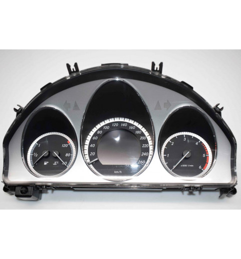 Mercedes W204 Tacho Kombiinstrument A2049002105 2049014400  270000KM -9742-