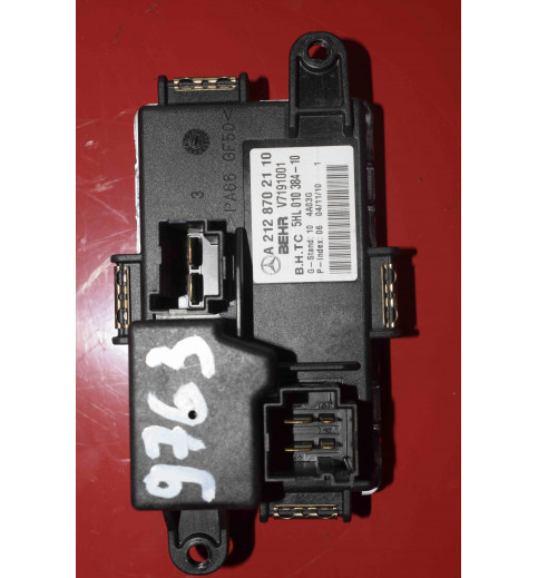  A2128702110 Mercedes W212 E-Klasse Gebläse Motor Steuergerät  
