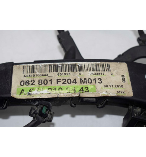 Mercedes Mercedes W204 C220 Motorkabelbaum  A6511503133 A6510100443 -9771- Kabel, Kabelbäume & Steckverbinder