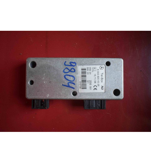 A0038204326 Mercedes Telefon Steuergerät Modul -9804-