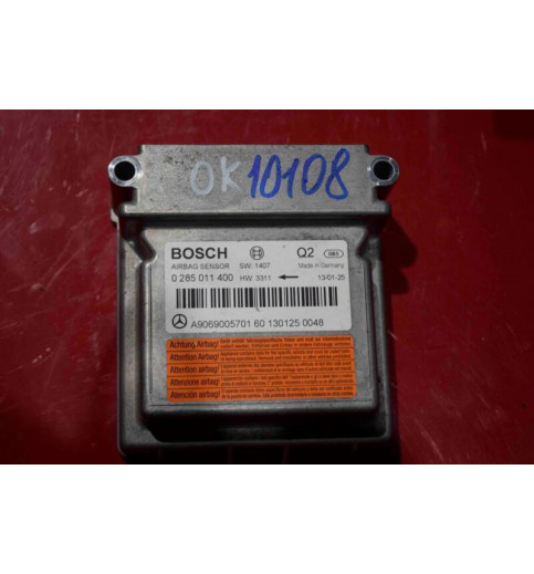 Mercedes-Benz Mercedes Sprinter W906 Steuergerät Airbag A9069005701  0285011400  -10108- ECUs & Steuergeräte