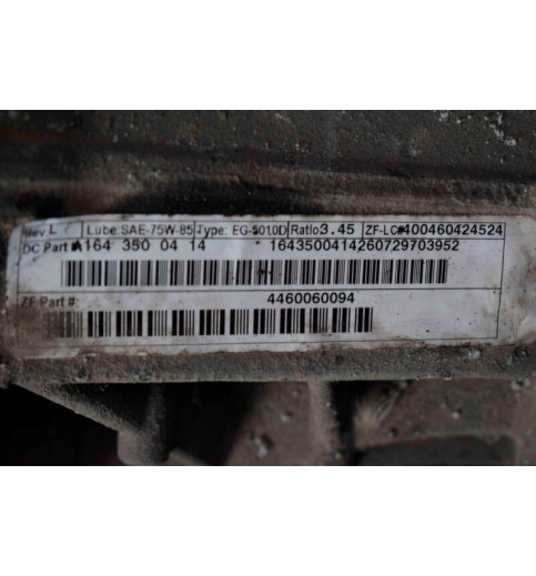 Mercedes-Benz Mercedes ML W164 3.0L DifferenzialHinterachsgetriebe 1644270044 1643500414 10347 Austauschsätze für Federungen