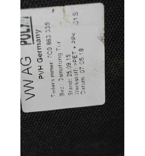  7C1867011 M7C0867103 Volkswagen Crafter MAN TGE Türverkleidung Vorne Links 