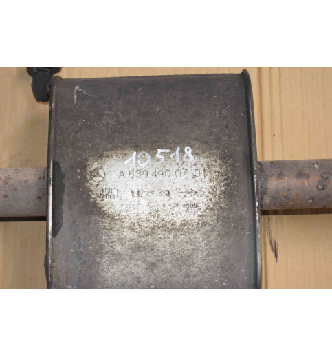 Mercedes Mercedes Vito W639 Auspuff Endschalldämpfer A6394900701 -10518- Sonstige