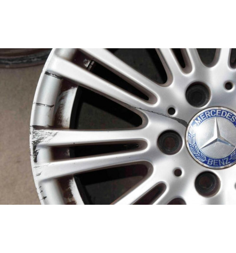 Mercedes Mercedes W12 Alufelge 16 Zoll Original 4St. 71/2Jx16H2  A2124010702 -10547- Sonstige