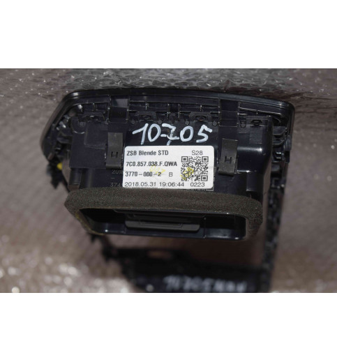 7C0857038F Volkswagen Crafter,MAN Luftdüse Radio Rahmen mitte -10705-