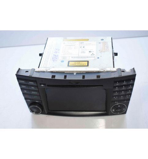 Mercedes Mercedes W211 Radio A2119060700 2119061300 0009024701 0009025301 0009024501 -108 ECUs & Steuergeräte
