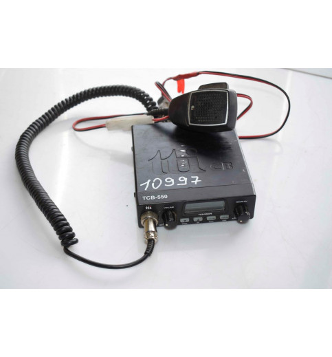 Mercedes-Benz TTI TCB-550evo Multistandard CB RADIO 40 Kanal LCD 27 MHz AM FM UK EU -10997- Kombiinstrumente