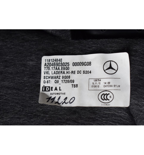 A2046903025 Mercedes W204 Kofferraumverkleidung -11220-