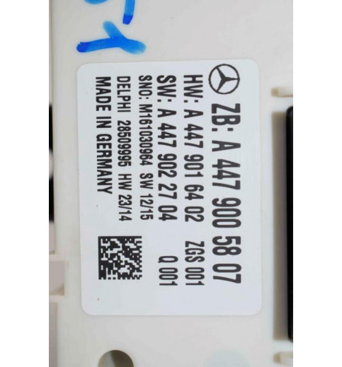 Mercedes-Benz Mercedes Vito W447 Steuergerät A4479005807 4479016402 4479022704 -11251- ECUs & Steuergeräte