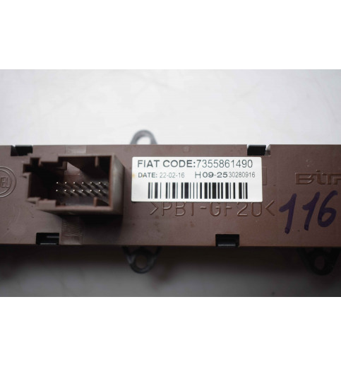 7355861490 Fiat Ducato Schalter Warnblinkanlage - 11614-