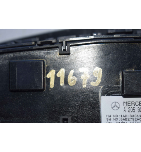 A2059056811 Mercedes W205 Schalter Fensterheber vorne Links  -11679-