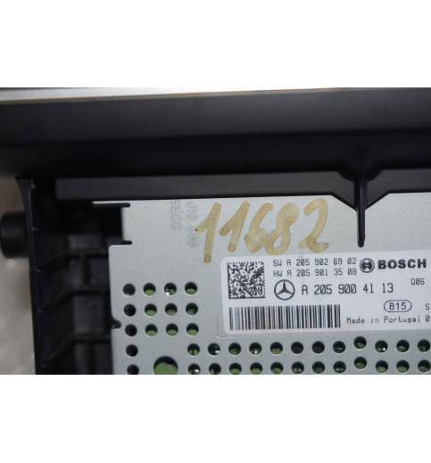 A2059004113 A2059026902 Mercedes W205 C-Klasse  Display Bildschirm -11682-