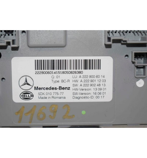 Mercedes-Benz Mercedes SAM Modul  A2229006014 2229011203 2229024813 -11692- ECUs & Steuergeräte