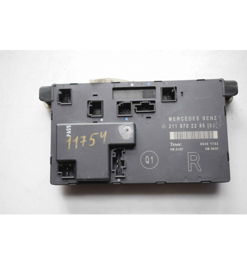A2118702285 Mercedes W211 Türsteuergerät Steuergerät vorne rechts  -11754-