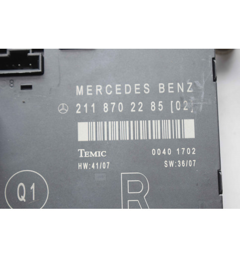 A2118702285 Mercedes W211 Türsteuergerät Steuergerät vorne rechts  -11754-