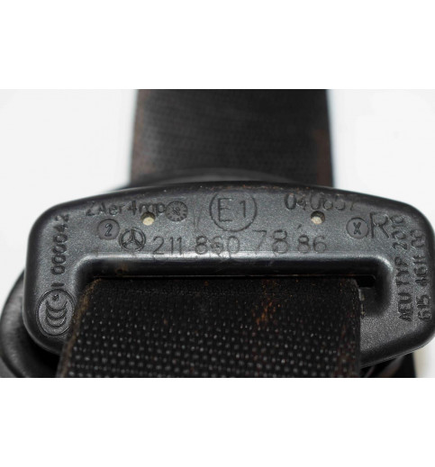 Mercedes-Benz Mercedes W211 Sicherheitsgurt Vorne Rechts 602208100  A2118607886 -11799- Sicherheitsgurte & Teile