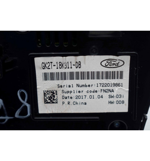 Ford Ford Transit Audioblok Schalterblok GK2T18K811DB  -11828- ECUs & Steuergeräte