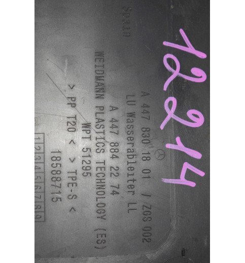 A4478301801 Mercedes Vito W447 Windlauf Abweiser Abdeckung   -12214-