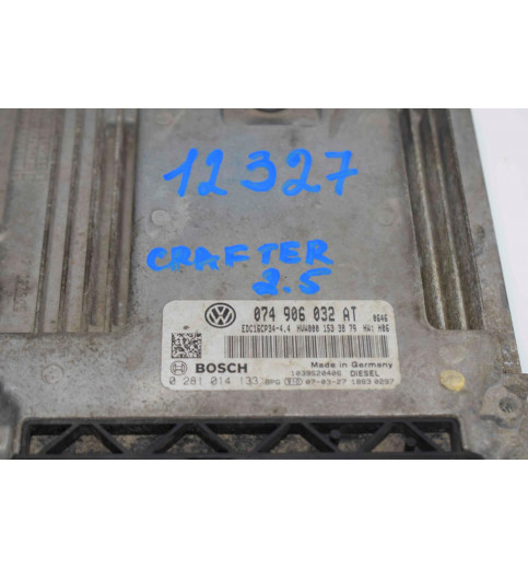 Mercedes-Benz VW Crafter Motorsteuergerät SET 2.5TDI    081014133   074906032  -12327- ECUs & Steuergeräte