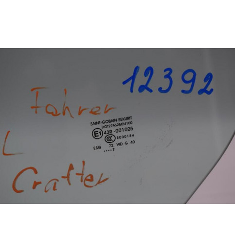 Mercedes-Benz Mercedes Sprinter W906,Crafter Türglas Scheibe Fenster Vorne Links 43R000016 -12 Autoglas