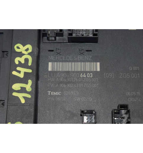 Mercedes-Benz Mercedes Sprinter W906 SAM Modul XENON A9069006403 9069017601 9069024301 -12438- ECUs & Steuergeräte