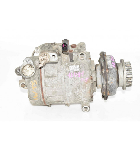 Volkswagen VW T5 Klimakompressor 2.5L 7H0820805F  -12491- Klimakompressoren & Kupplungen
