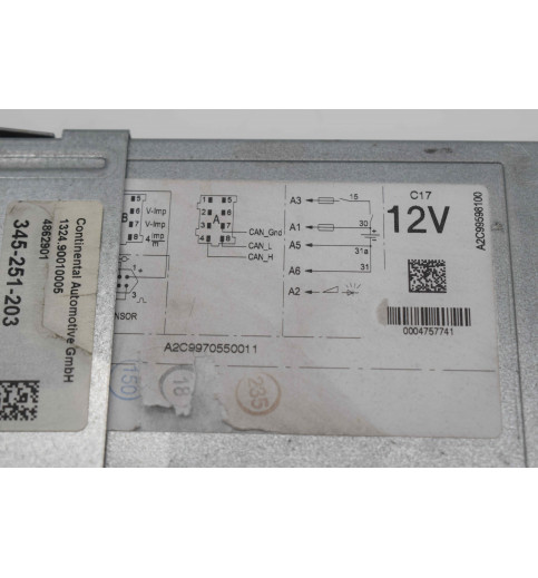  Sprinter W906 Tachograf Fahrtenschreiber A2C9970550011 A2C99598100  -12723-