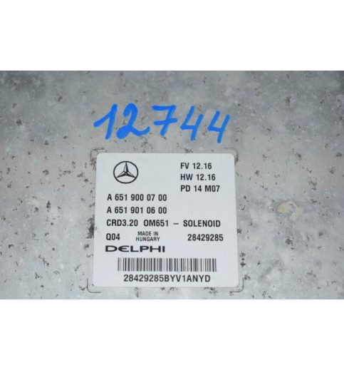Mercedes-Benz Mercedes Sprinter W906 Motorsteuergerät A6519000700 A6519010600  -12744- ECUs & Steuergeräte