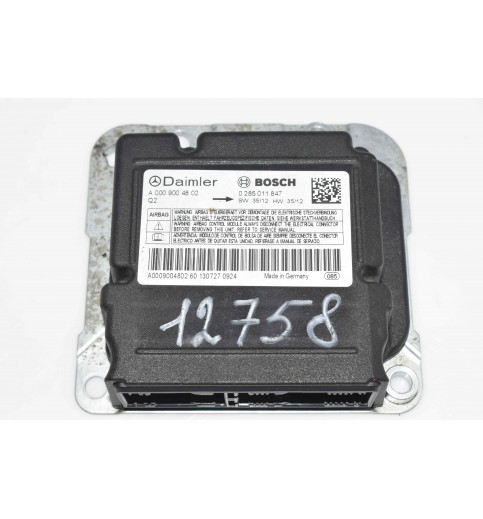 Mercedes Sprinter W906 Airbagsteuergerät A0009004802 0285011847 -12758-