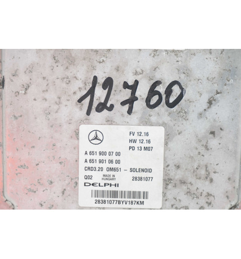A6519000700 A6519010600 Mercedes Sprinter W906  SET CRD3.20    -12760-