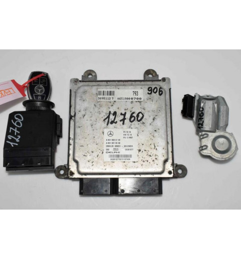 Mercedes-Benz Mercedes Sprinter W906 SET A6519000700 A6519010600 A9069004100 -12760- ECUs & Steuergeräte