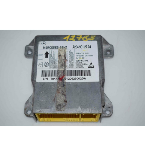 Mercedes-Benz Mercedes W204 Airbagsteuergerät  A2049012704 -12783- ECUs & Steuergeräte