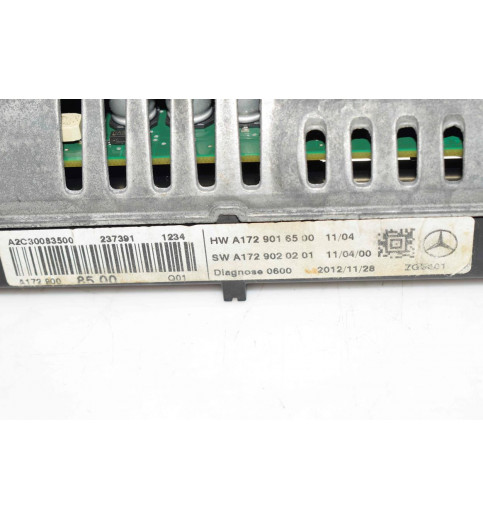 Mercedes-Benz Mercedes W204 Monitor Display A1729016500 1729020201 1729008500 -12798- ECUs & Steuergeräte