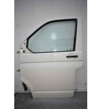 VW T5 Tür Fahrertür vorne links Weiß ohne Türriff,Glass,Fensterheber -12809-